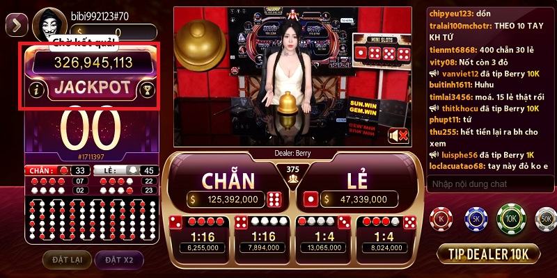 Chơi xóc đĩa OKKING săn Jackpot
