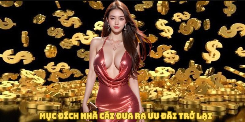 Mục đích nhà cái đưa ra ưu đãi trở lại