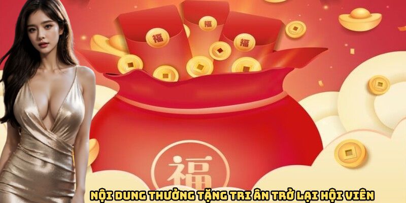 Nội dung thưởng tặng tri ân trở lại hội viên